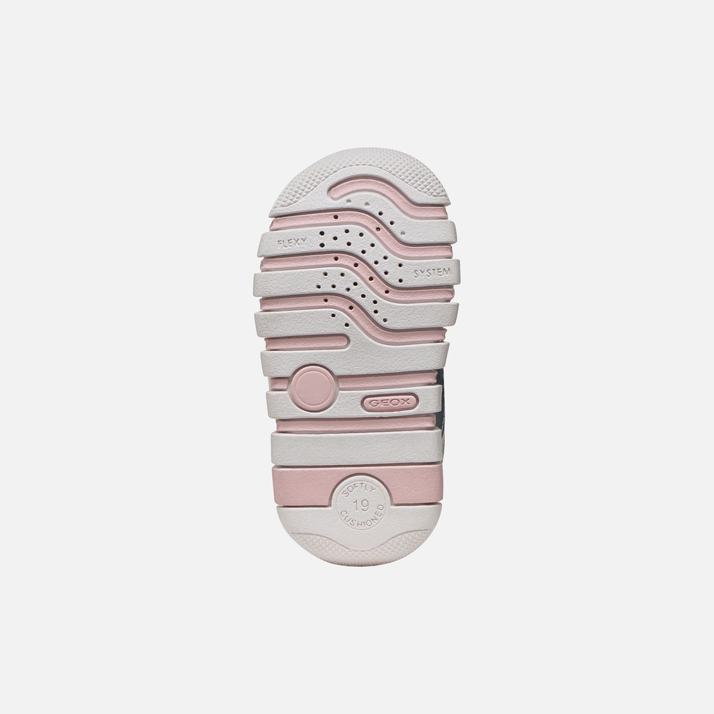 Velcro shoes IUPIDOO BABY GIRL Silver/Pink - image number 6 | GEOX