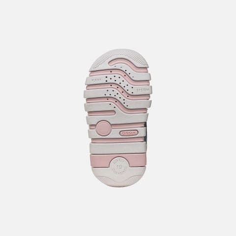 Velcro shoes IUPIDOO BABY GIRL Silver/Pink - image number 6 | GEOX