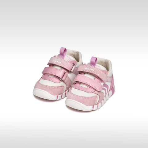 Velcro shoes IUPIDOO BABY GIRL Beige/White - image number 1 | GEOX
