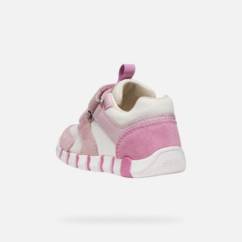 Velcro shoes IUPIDOO BABY GIRL Beige/White - image number 3 | GEOX