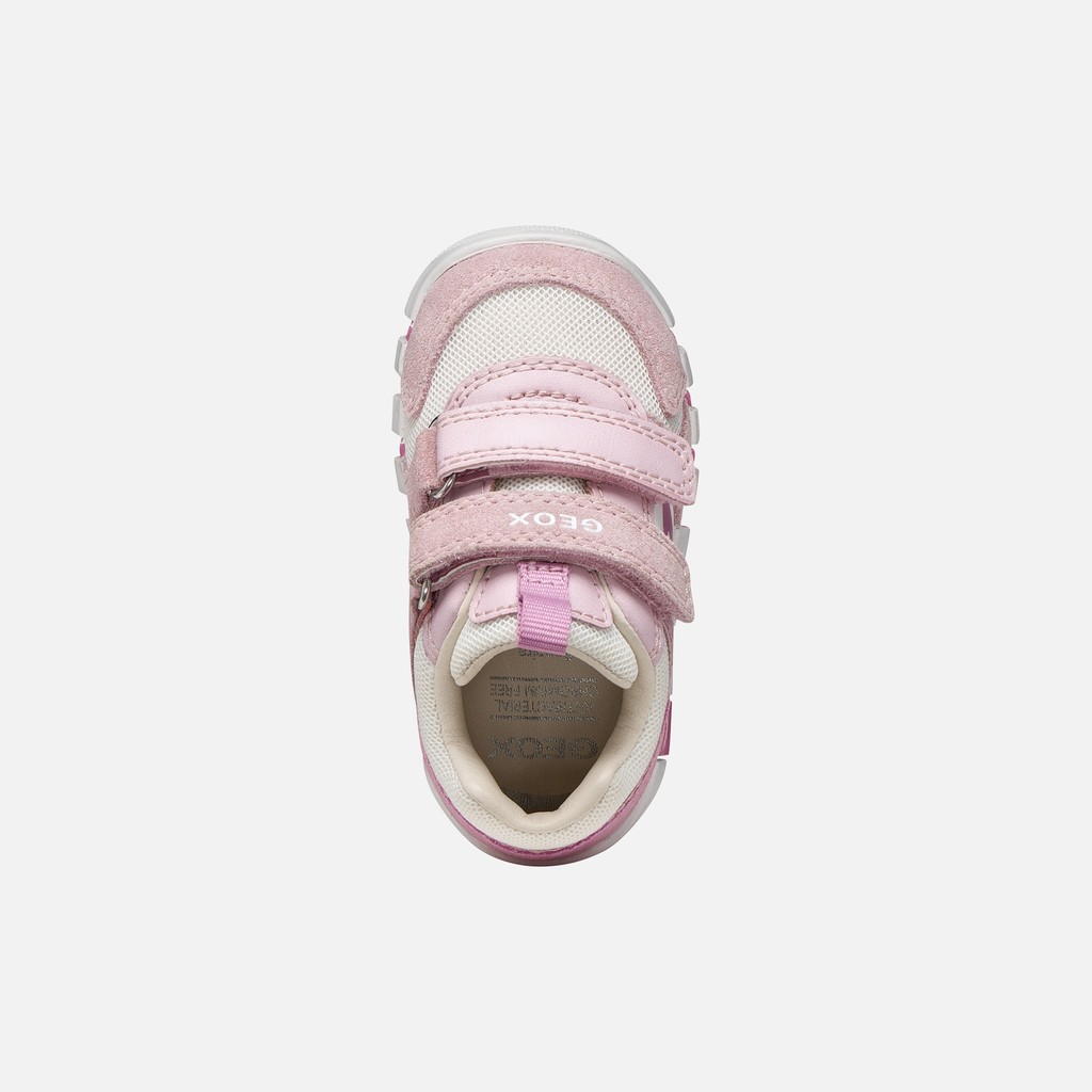 Velcro shoes IUPIDOO BABY GIRL Beige/White - image number 5 | GEOX