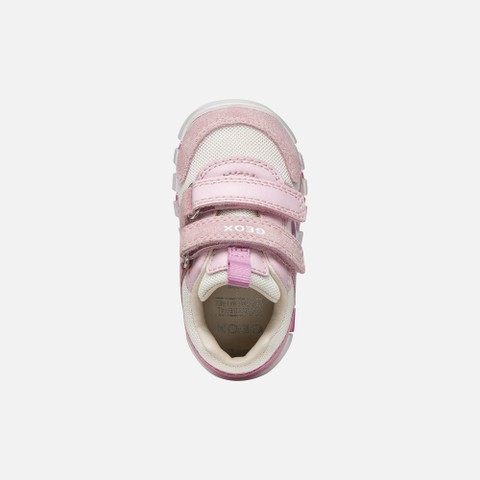 Velcro shoes IUPIDOO BABY GIRL Beige/White - image number 5 | GEOX