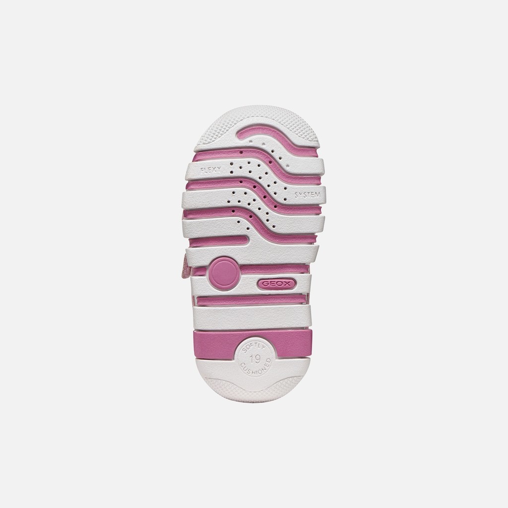 Velcro shoes IUPIDOO BABY GIRL Beige/White - image number 6 | GEOX