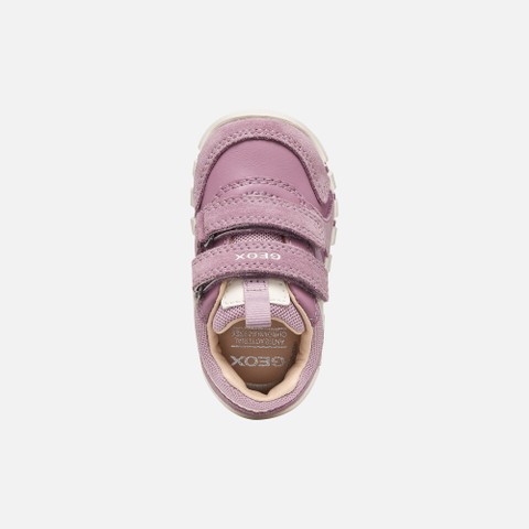 Toddler velcro shoes IUPIDOO BABY Light Prune - image number 5 | GEOX