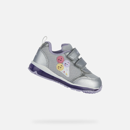 LIGHT-UP SHOES BABY TODO TODDLER GIRL - SILVER