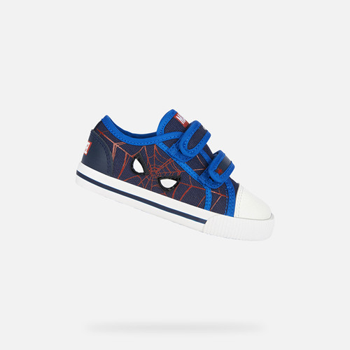 SNEAKERS BABY KILWI BABY - NAVY/RED