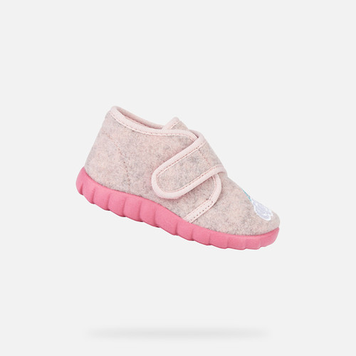 FIRST STEPS BABY ZYZIE BABY - LIGHT PINK/OFF WHITE
