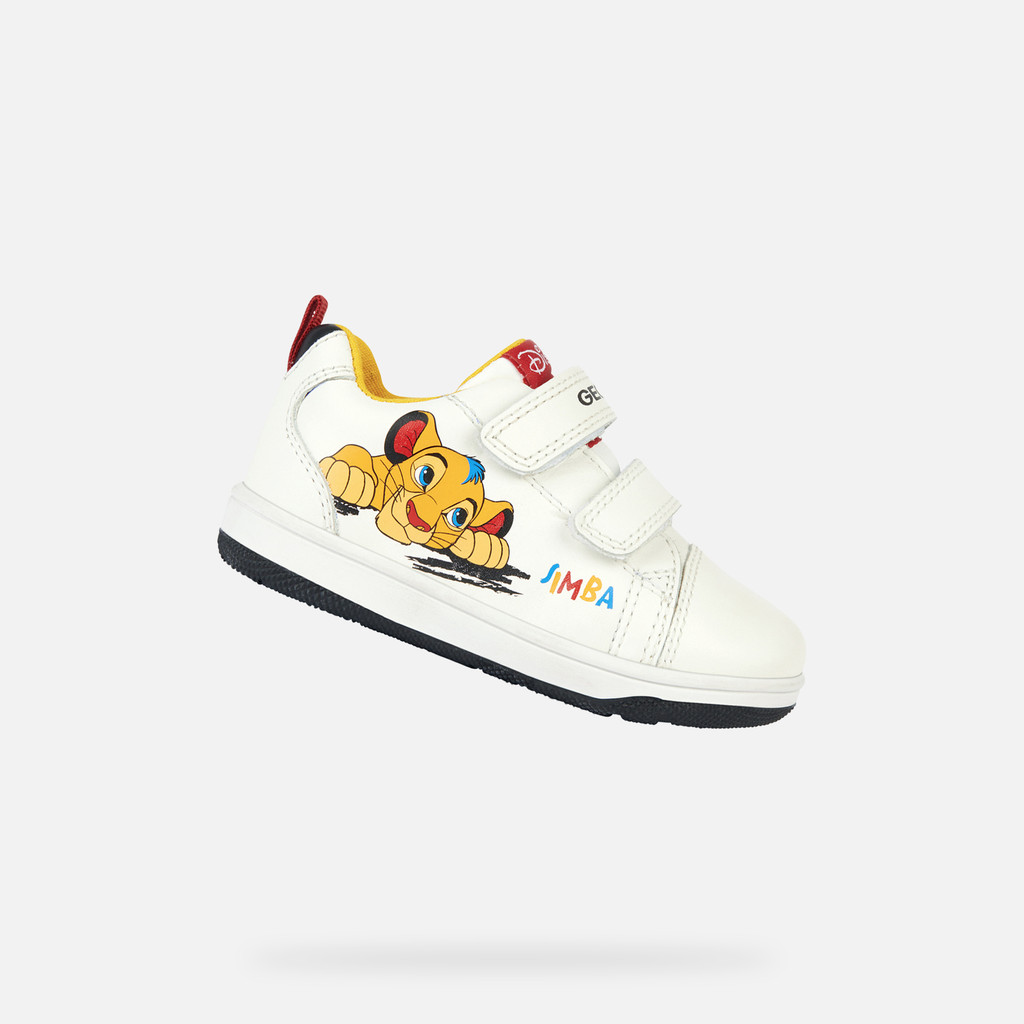 Geox® NEW FLICK: The Lion King Sneakers white Baby | Geox®