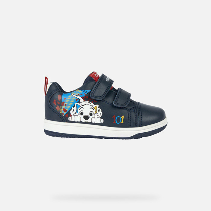 One hundred and one dalmatians NEW FLICK BABY Navy/White | GEOX