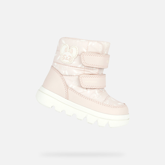 ANKLE BOOTS BABY GIRL WILLABOOM ABX TODDLER GIRL - LIGHT ROSE