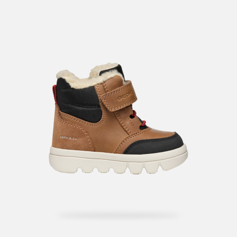 Mid calf boots WILLABOOM ABX TODDLER BOY Tobacco - image number 1 | GEOX