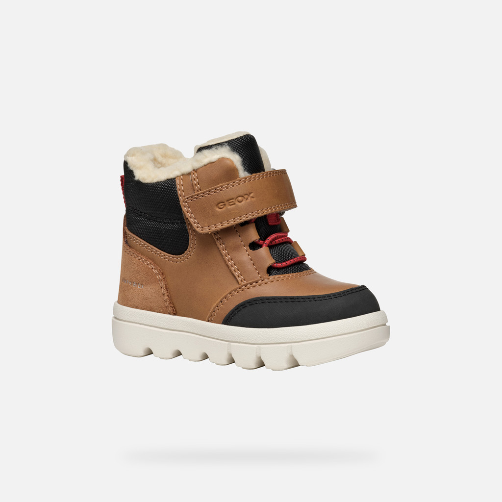 Mid calf boots WILLABOOM ABX TODDLER BOY Tobacco - image number 2 | GEOX