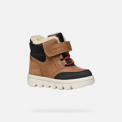 Mid calf boots WILLABOOM ABX TODDLER BOY Tobacco - image number 2 | GEOX