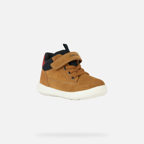 Mid calf boots HYROO TODDLER Curry/Black - image number 2 | GEOX