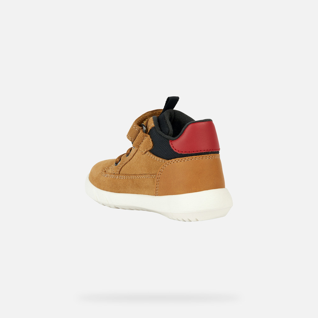 Mid calf boots HYROO TODDLER Curry/Black - image number 3 | GEOX