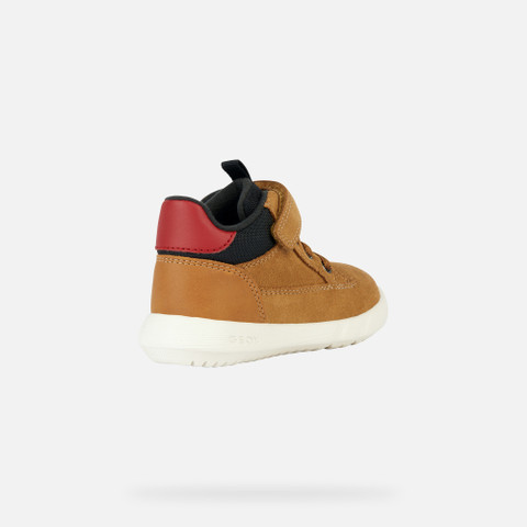 Mid calf boots HYROO TODDLER Curry/Black - image number 4 | GEOX