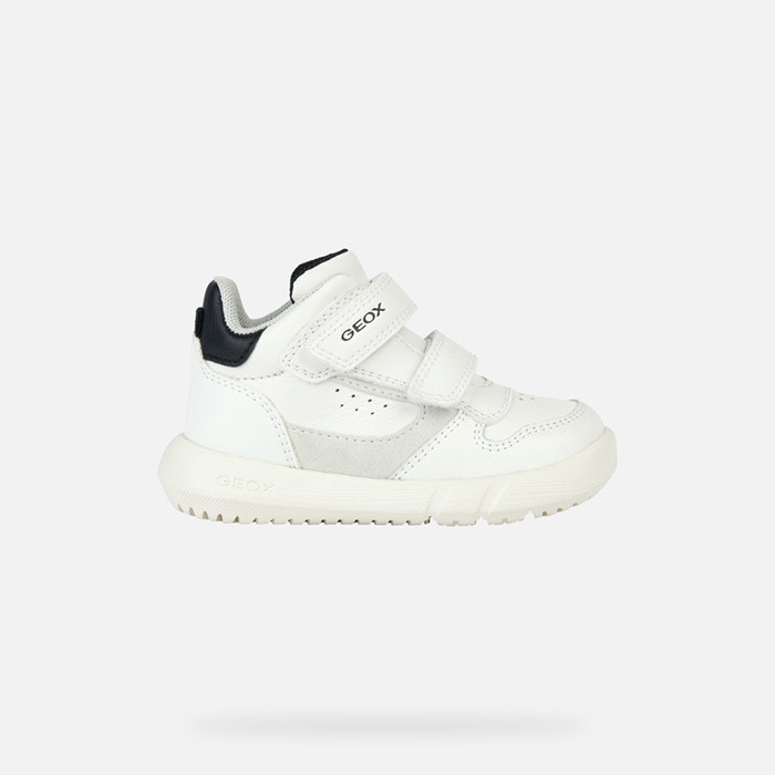 Velcro shoes HYROO TODDLER White/Black | GEOX