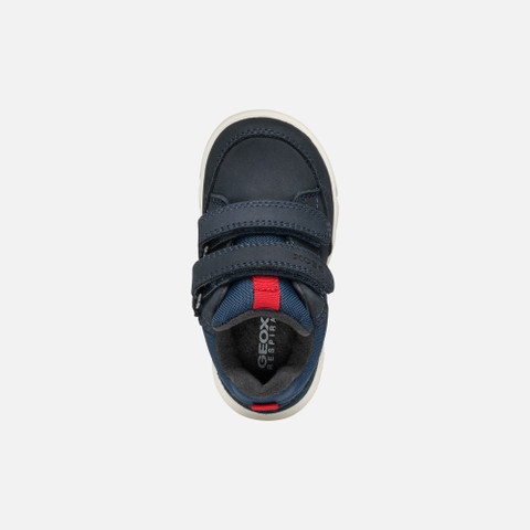 Sneakers with straps HYROO BABY Navy/Red - image number 5 | GEOX