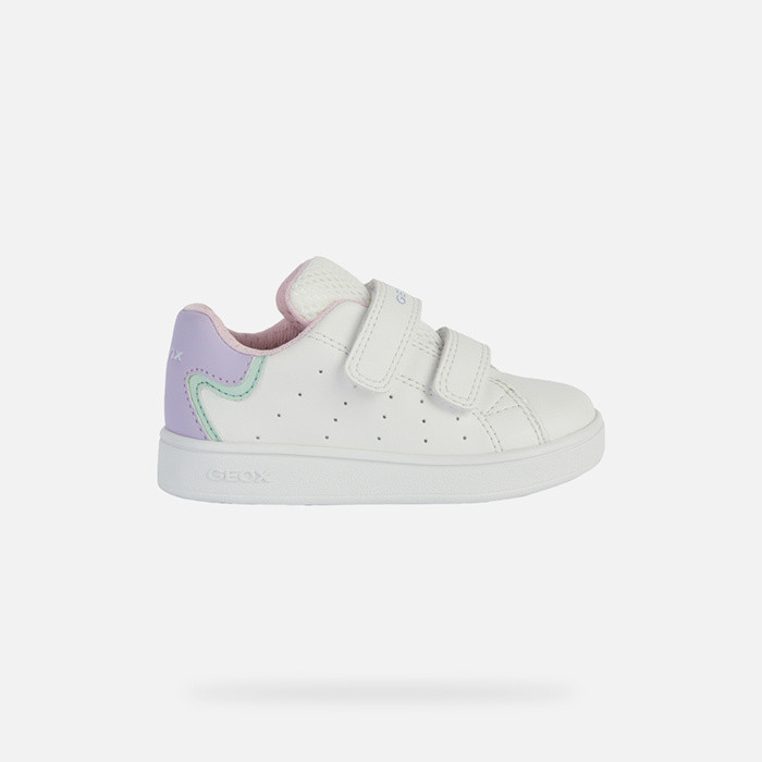 Velcro shoes ECLYPER BABY White/Lilac | GEOX
