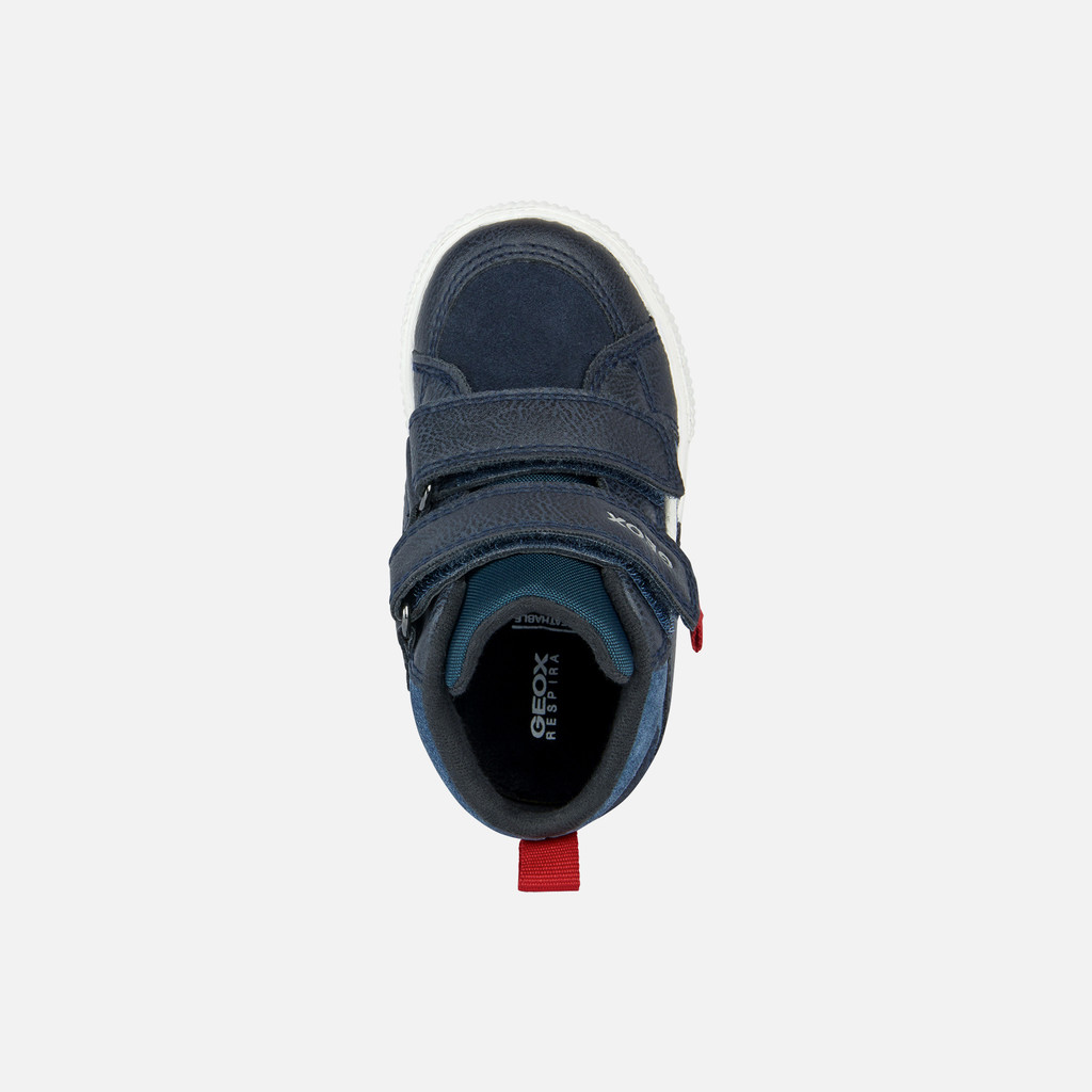 Geox® KILWI E: Velcro Shoes airforce blue Baby Boy | Geox®