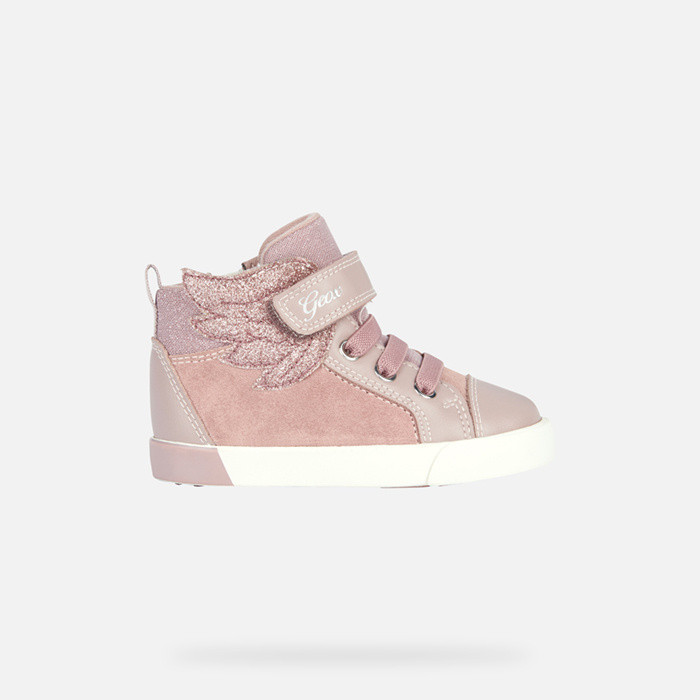 High top sneakers KILWI TODDLER GIRL Antique Rose | GEOX