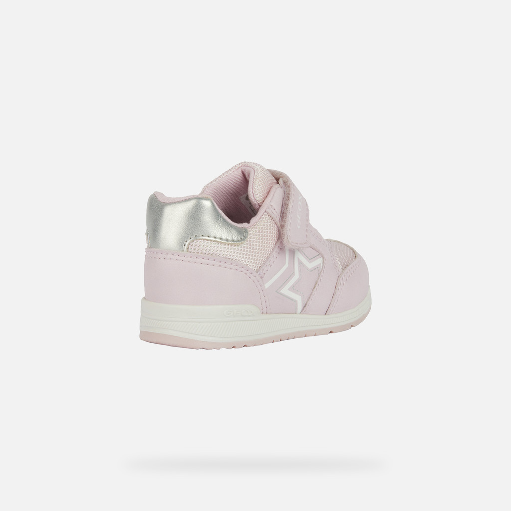 Chaussures Premier Pas Geox Rishon Girl - Pour Fillettes, Respirantes Et Confortables