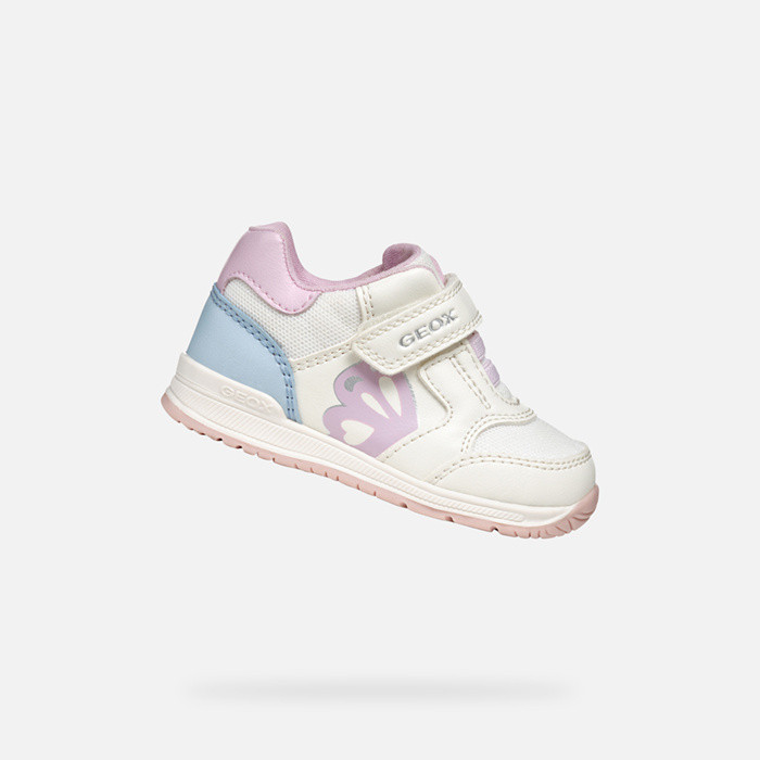 Low top sneakers RISHON BABY White/Sky | GEOX