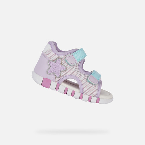 FIRST STEPS BABY SANDAL IUPIDOO BABY GIRL - PINK/LILAC