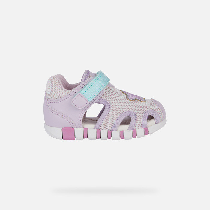 Closed toe sandals SANDAL IUPIDOO TODDLER Pink/Lilac | GEOX