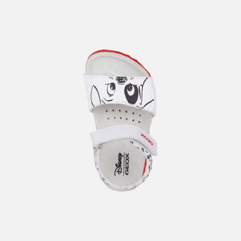 One Hundred and One Dalmatians SANDAL CHALKI BABY White/Black - image number 5 | GEOX