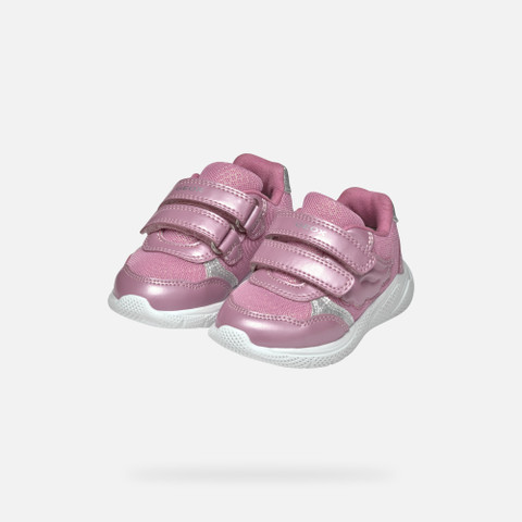 Low Top Sneakers SPRINTYE TODDLER GIRL Pink - image number 7 | GEOX
