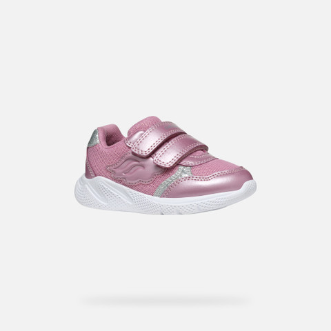 Low Top Sneakers SPRINTYE TODDLER GIRL Pink - image number 2 | GEOX