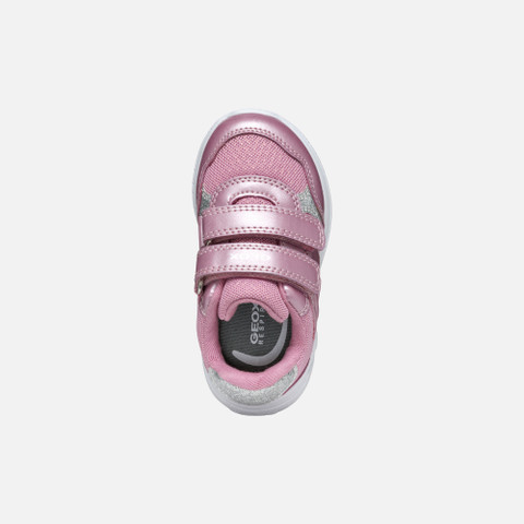 Low Top Sneakers SPRINTYE TODDLER GIRL Pink - image number 5 | GEOX