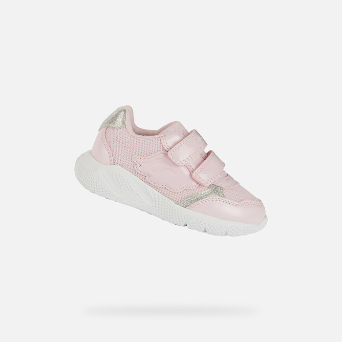 Sneakers with straps SPRINTYE TODDLER GIRL Pink | GEOX