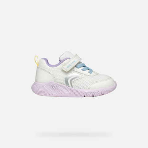 Low Top Sneakers SPRINTYE BABY White/Multicolor - image number 1 | GEOX
