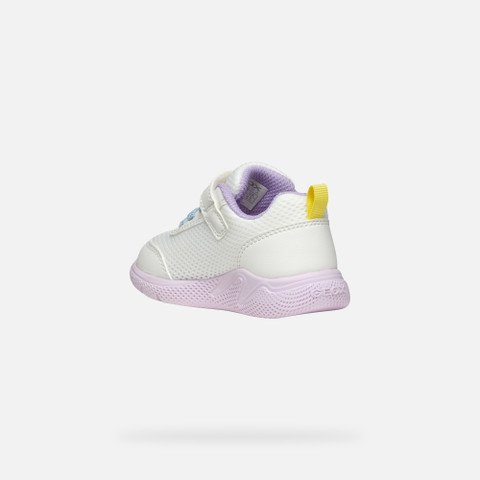Low Top Sneakers SPRINTYE BABY White/Multicolor - image number 3 | GEOX