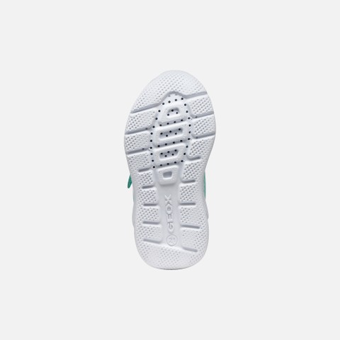 Low top sneakers SPRINTYE BABY Sea Green/Pink - image number 6 | GEOX