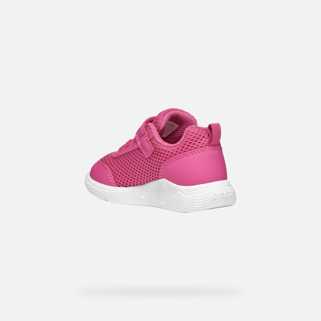 Geox SPRINTYE Baby s fuchsia Low Top Sneakers Geox