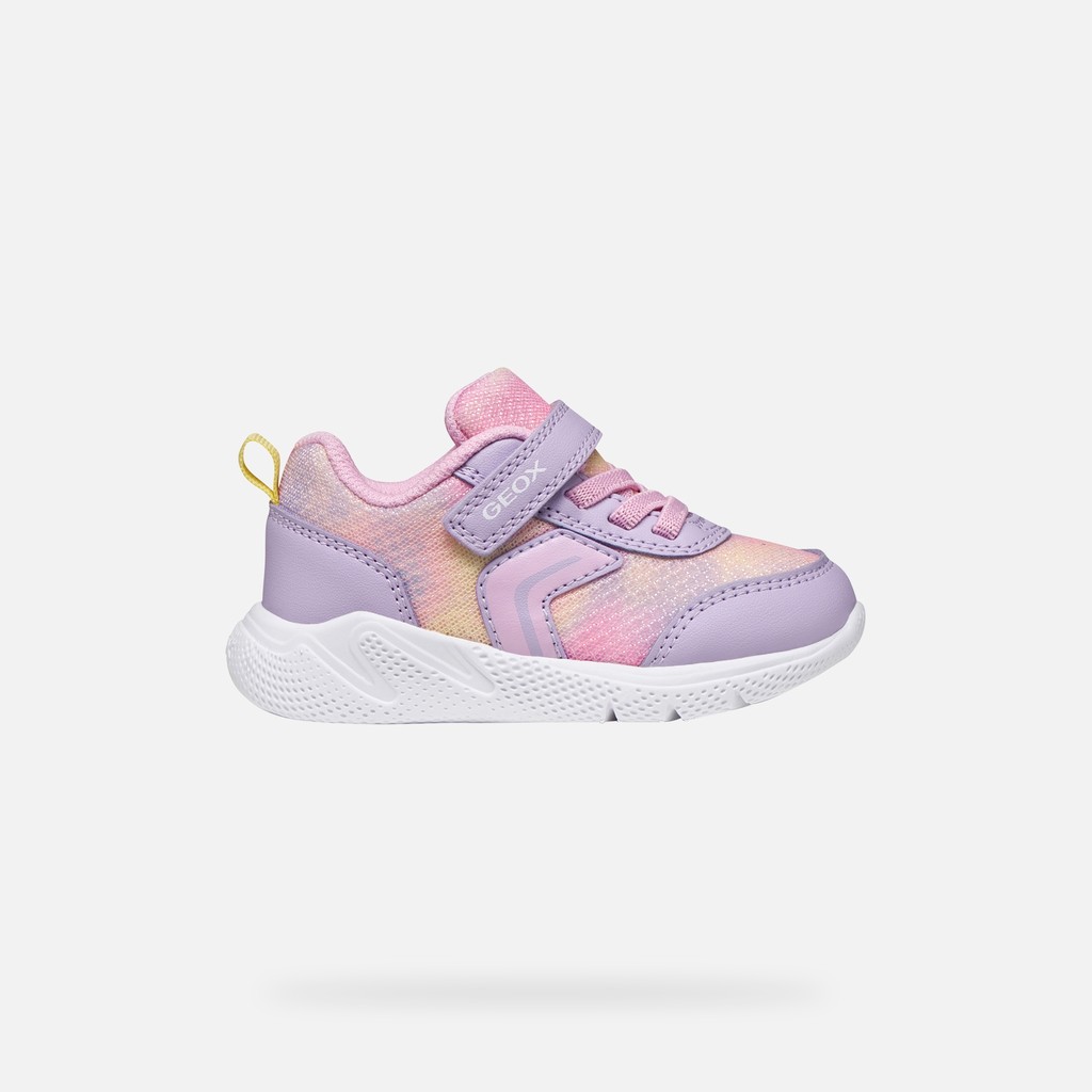 Low top sneakers SPRINTYE TODDLER GIRL Light lilac/Pink - image number 1 | GEOX