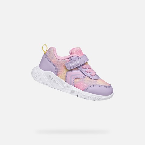 Low top sneakers SPRINTYE TODDLER GIRL Light lilac/Pink - image number 0 | GEOX