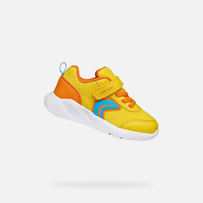 Low top sneakers SPRINTYE BABY Yellow/Orange | GEOX