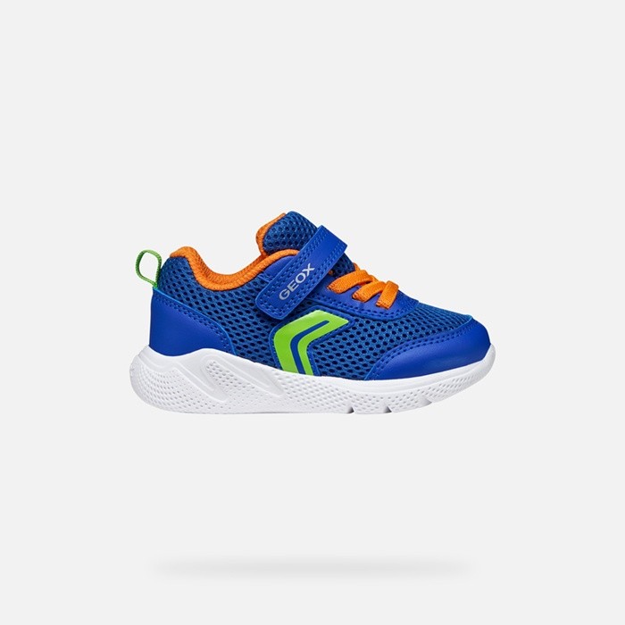 Low top sneakers SPRINTYE BABY Royal/Orange | GEOX