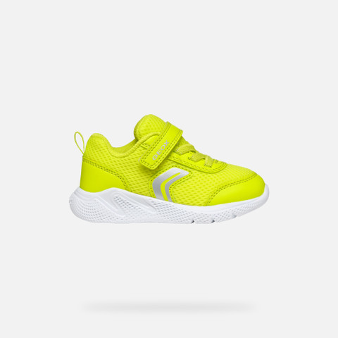 Low Top Sneakers SPRINTYE BABY Fluo Green - image number 1 | GEOX