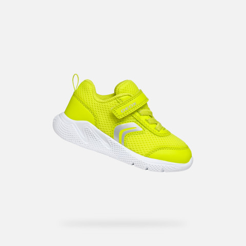 Low Top Sneakers SPRINTYE BABY Fluo Green - image number 0 | GEOX