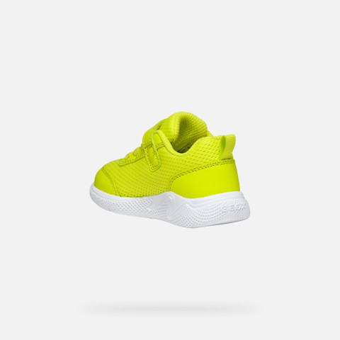 Low Top Sneakers SPRINTYE BABY Fluo Green - image number 3 | GEOX