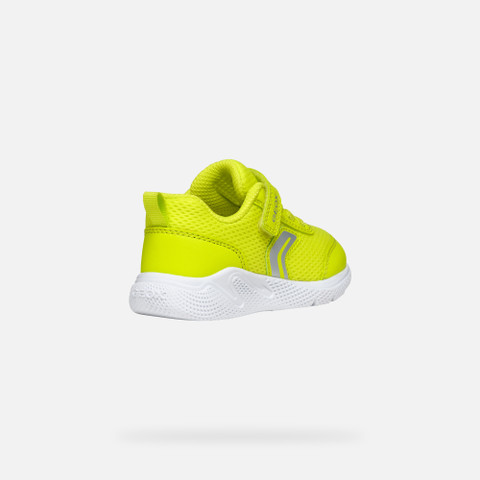 Low Top Sneakers SPRINTYE BABY Fluo Green - image number 4 | GEOX