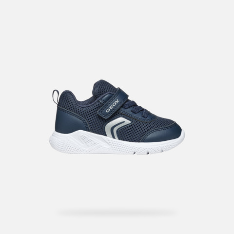 Low top sneakers SPRINTYE BABY Navy - image number 1 | GEOX