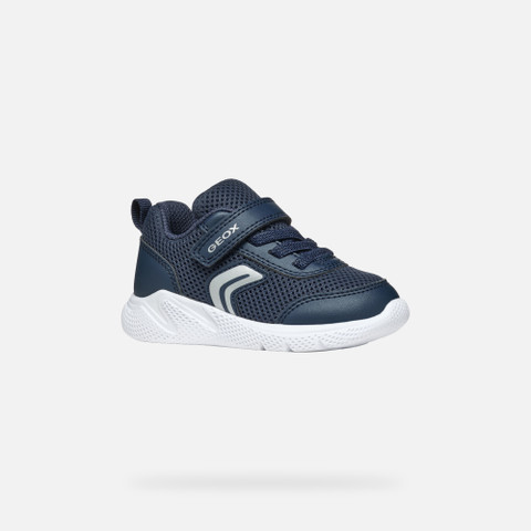 Low top sneakers SPRINTYE BABY Navy - image number 2 | GEOX