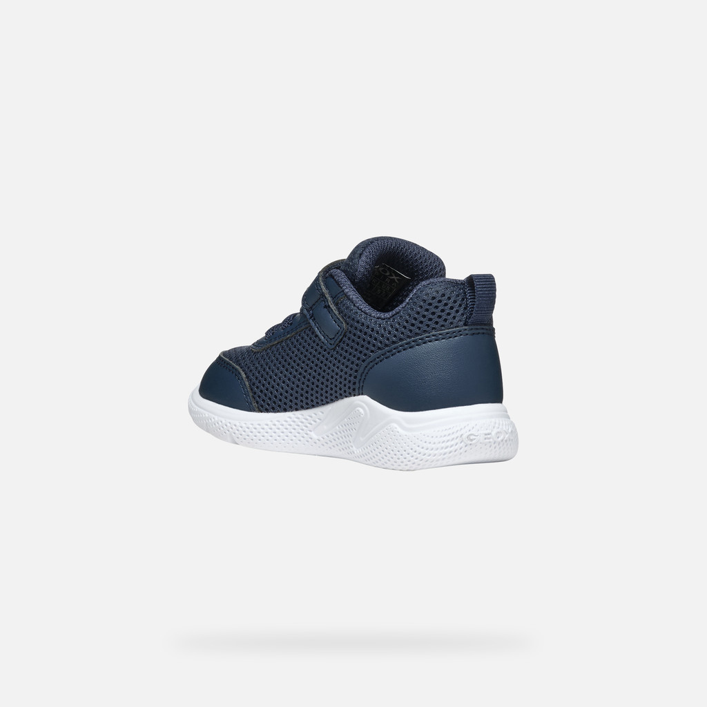 Low top sneakers SPRINTYE BABY Navy - image number 3 | GEOX