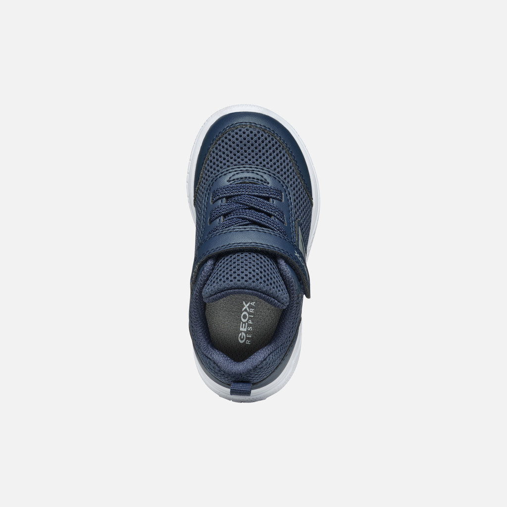 Low top sneakers SPRINTYE BABY Navy - image number 5 | GEOX